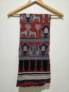 Elephant Print Tiered Midi Dress