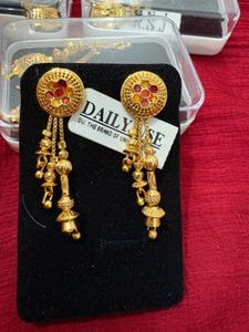 Gold Dangle Earrings