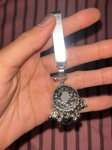 Silver Hair Clip