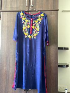 Blue Kurtas
