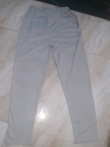 Used Casual Gray Pants In Good Condition