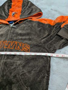 NFL Reebok Browns Hoodie Jacket