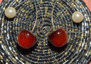 Cherry Drop Earrings