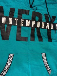 Turquoise Hoodie Dress