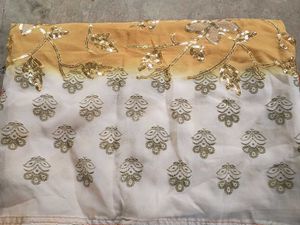 Multicolour Elegant Georgette Saree