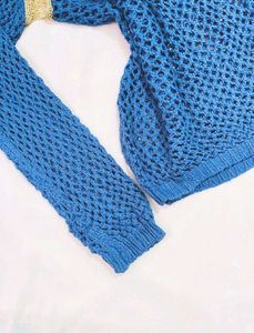 B2G2 🎁Stylish Blue Knit Sweater D