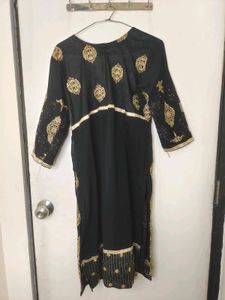 Elegant Embroidered Kurta Set