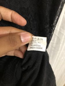 Wonders Black Sleeveless Top