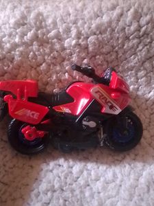 Vintage Racing Motorcycle Toy