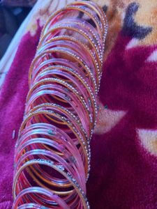 LIGHT PINK BANGLES 💗