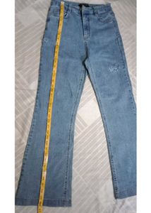 Flared Denim Jeans