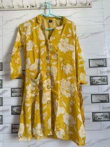 Floral Print Kurta Set
