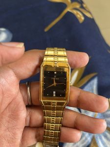 Titan Square Black Dial 9151YAC Watch