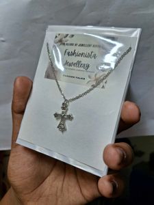 Stainless Steel Cross Chain