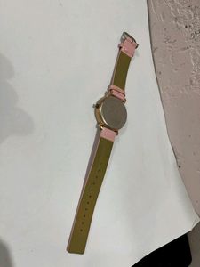 Analog Watch For Girls White Colour Dial Floral Pr