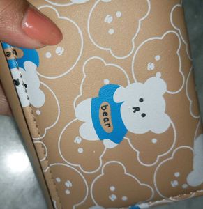 Bear wallet  with Charm🧸♥️