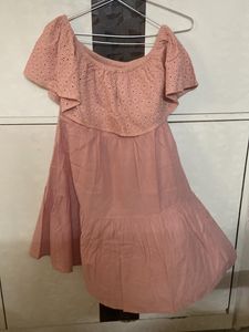 Peach Dress