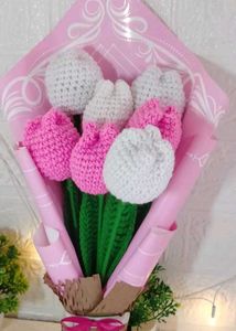 Crochet Tulip Bouquet 💐💐💐