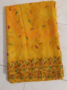Beautiful Yellow Saree
