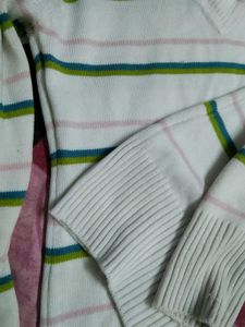 Striped Hoodie Sweater