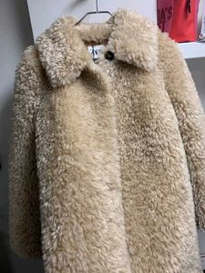 Zara Faux Fur Coat