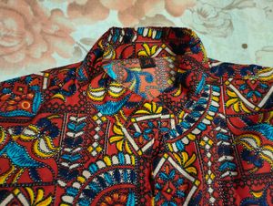 Patterned Bohemian Kurti ❤️✨