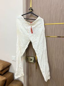 Brand New White Cotton Pants