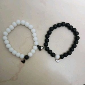 White Magnetic Bracelet