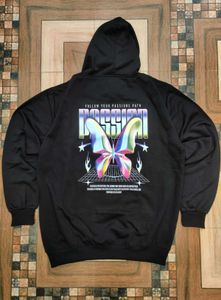 360 gsm new Butterfly Graphic Hoodie