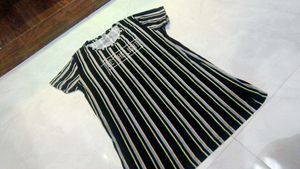 Black Multi Color Top For Casual N Formal Use