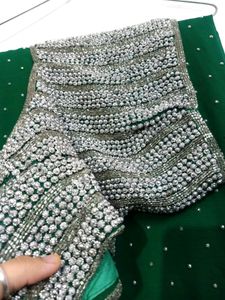 Heavy Stonework Saree