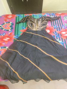 Black And Golden Gown