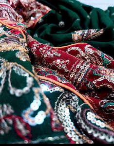 Heavy Embroidery luxury Saree😍🩵