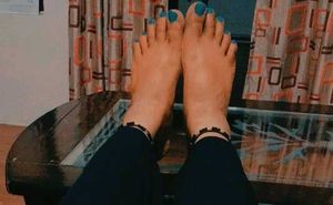 Black Crystal Anklets/ Bracelet