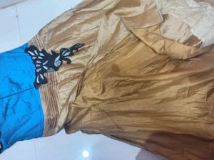 New Semi Stitched Ethnic Gown