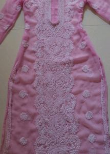 Beautiful  Pink Kurti