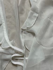 Urbanic White Mesh Top