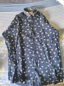 Floral Print Shirt XL