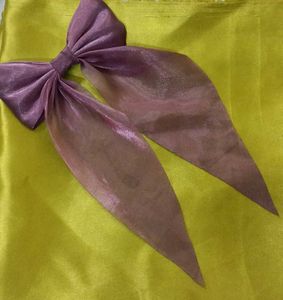 Purple Organza Bow