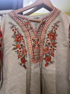 Floral Embroidered Top
