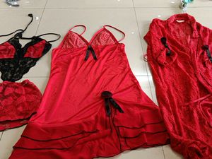 3 Piece Night Gown