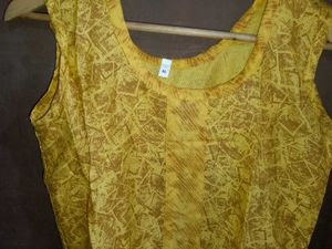 Mustard Kurti Set new without tag
