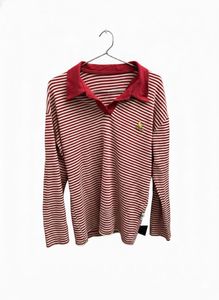 Striped Long Sleeve Pullover