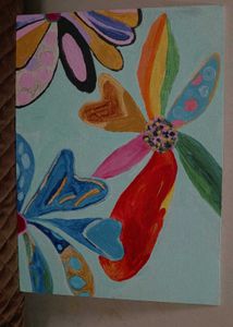 Beautiful Flower CanvasPainting🎨🖌️