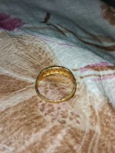 Gold Filigree Band Ring