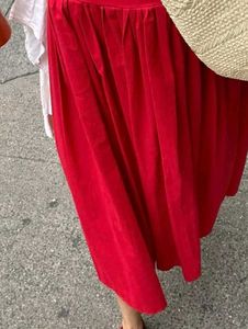 Flowy Red Sundress