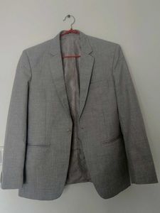 Gray Blazer - Classic Style