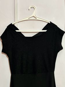 Black Maxi Dress With Slit