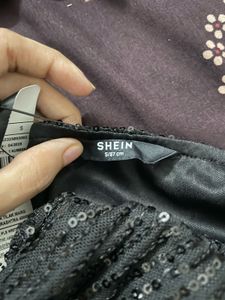 Sequin One-Shoulder Party Dress