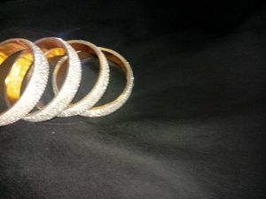 Sparkling Bridal Bangles